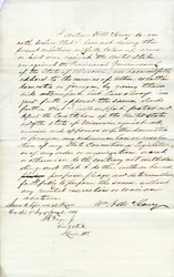 Treueeid von William H. McHenry aus Missouri, County of St. Louis